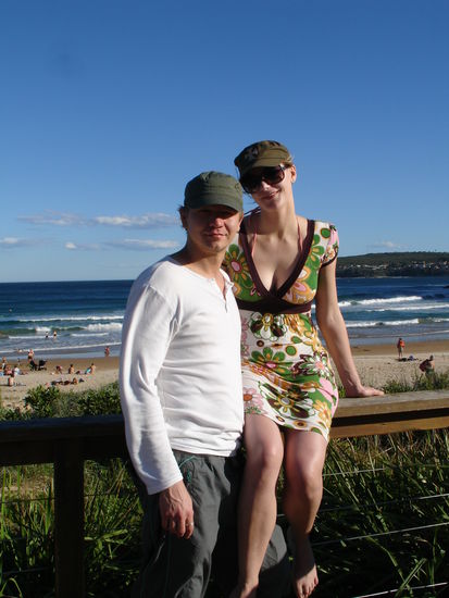 Am Strand von Manly Beach