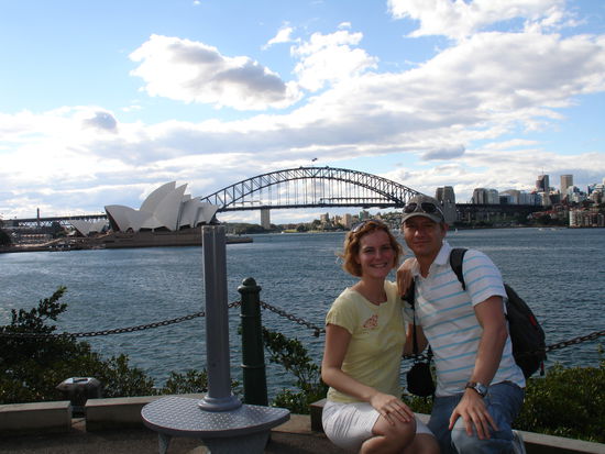 Am Mr. &amp; Mrs. Maquiries Point, hier hat man die beste Aussicht auf die Oper und die Bruecke, bester Platz auch fuers Feuerwerk!