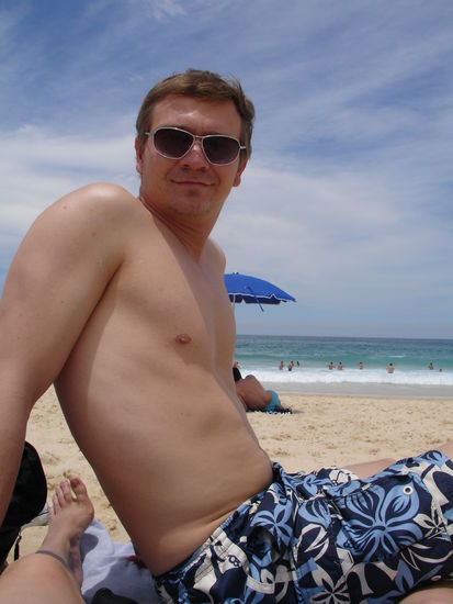 Mein Lifeguard am Bondi Beach 