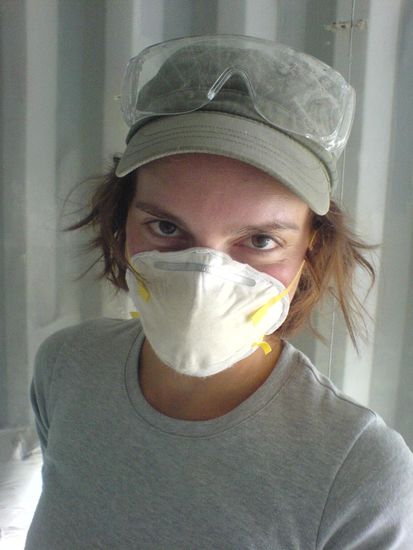 ...ganz schoen staubige Angelegenheit!