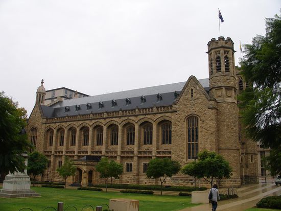 Campus der Universitaet von Adelaide