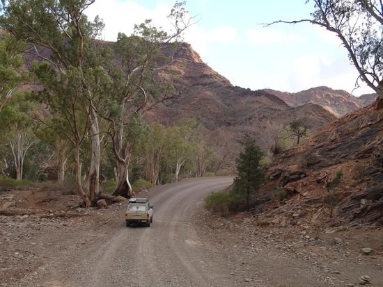 Offroad durch die Schluchten der Flinders Ranges