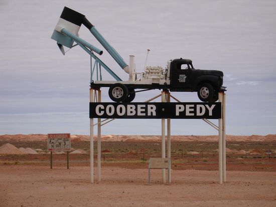 Willkommen in Coober Pedy...