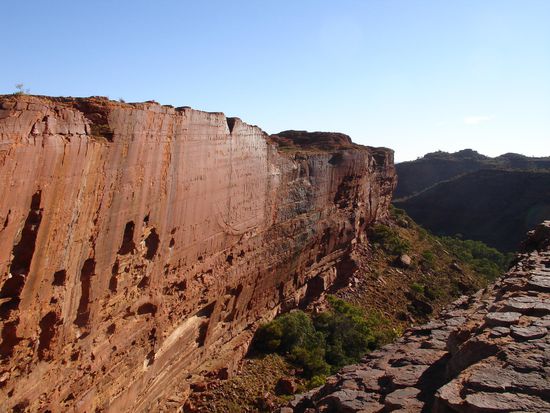 - Der Kings Canyon - 
Die groesste Schlucht, die wir gesehen haben!