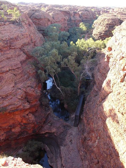 ...der Garten Eden...
im Kings Canyon - wie ein kleines Paradies!