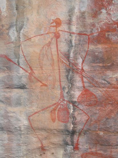 - Felsmalereien beim Ubirr -