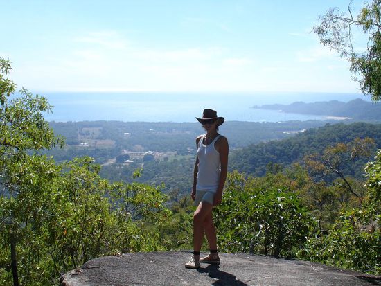 - Auf Magnetic Island - 
Hier machten wir eine schoene lange Wanderung.