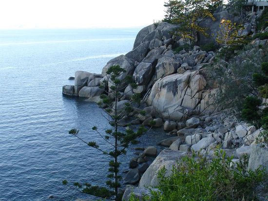 - Magnetic Island - 
Schoene Kuesten und traumhafte Straende! 
Angeblich kann man hier die meisten Koalas von Australien sehen...wir sahen keinen einzigen!