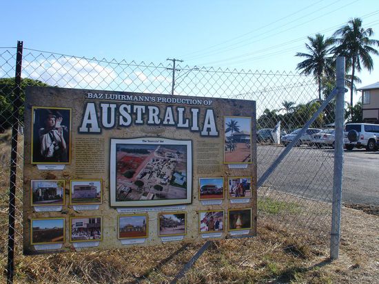 Hier in Bowen wurde auch ein Grossteil von "Australia" gedreht. 
Die komplette Filmkulisse ist aber inzwischen schon wieder abgebaut worden. 
Sind mal gespannt auf den Film zuhause, da wir ihn bis jetzt noch nicht gesehen haben.