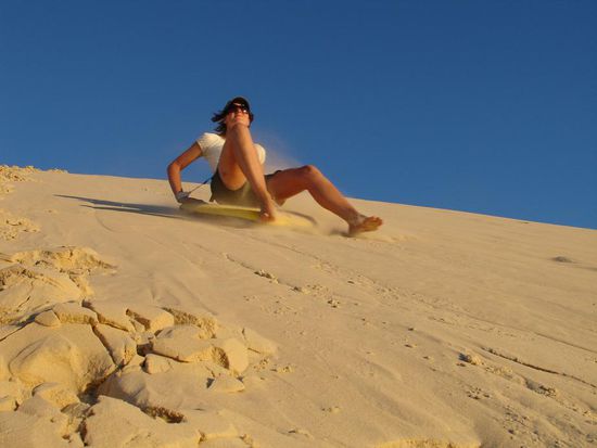 Schlittenfahren mal anders...