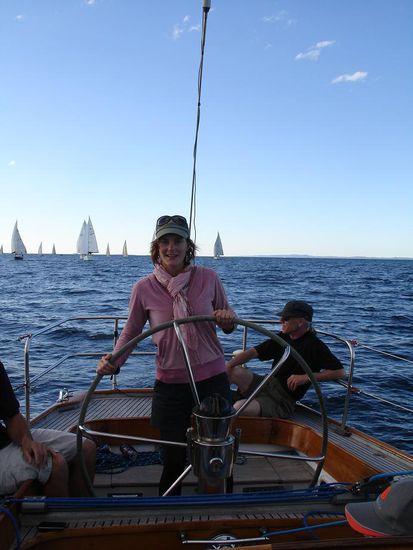 ...zum Segeln 
Andy musste Arbeiten...hiihhii