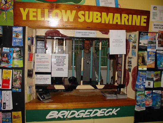 - Vorher - 
Das Leben im Hostel