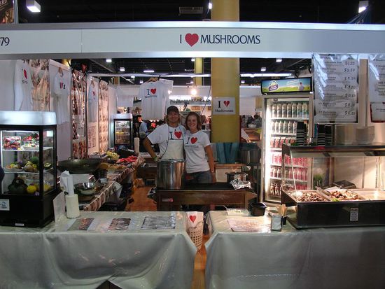 "Unser" Essensstand/Restaurant auf der EKKA