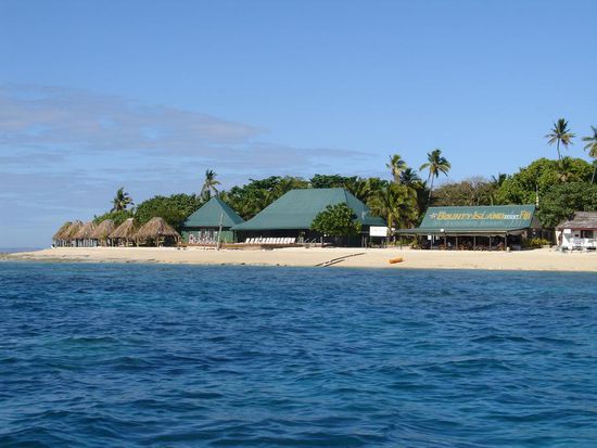 - Bounty Island - 
Schon ein bisschen groesser...man braucht eine halbe Stunde um die Insel herum.