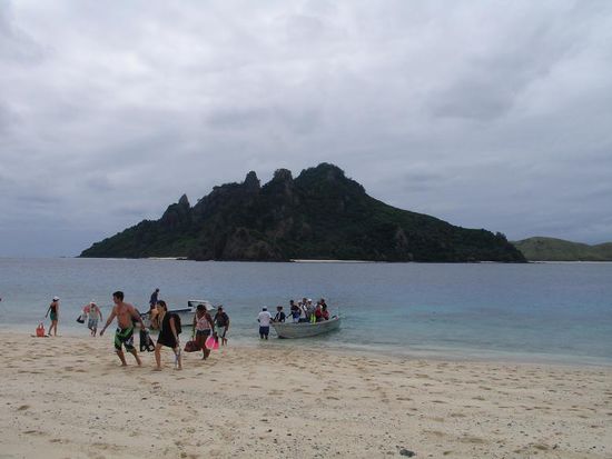 - Verschollen - 
Hier wurde der Film mit Tom Hanks gedreht...
Die Insel besuchten wir bei unserem 1-Tages-Segelausflug.
