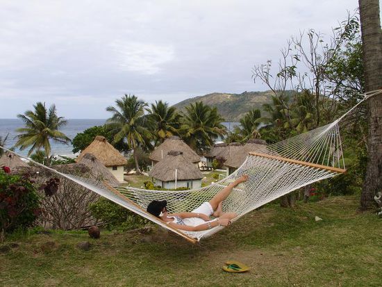 - Die Haengematte -
Ein ganz ganz schlimme Erfindung....sorgt fuer Traegheit und Faulheit 