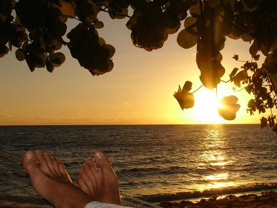 ...Sonnenuntergaenge auch! 