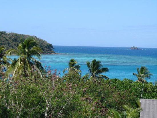 - Mantaray Island - 
Hier steht das Korallenriff sogar unter Schutz und soll das schoenste in den Fijis sein! 
Es war wirklich atemberaubend....so eine Vielfalt an Korallen und Fischen kann man sich gar nicht ueber Wasser vorstellen!