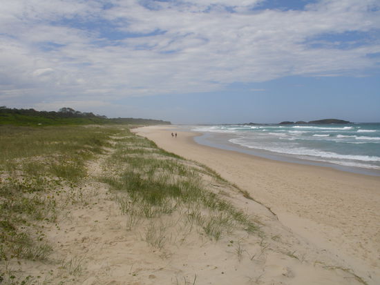Der idyllische Strand
