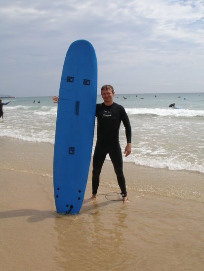 Hier noch mit Anfaengerboard