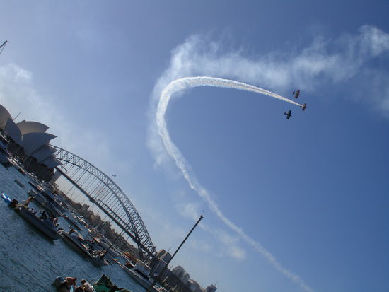 endlich am Mrs. Maquaries Point mit Flugshoweinlagen am Nachmittag