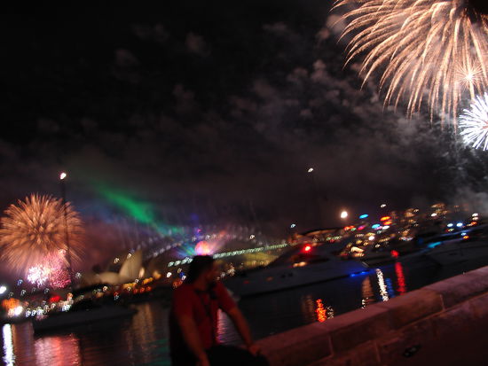 nur ein kleiner Einblick auf das groesste Feuerwerk der Welt