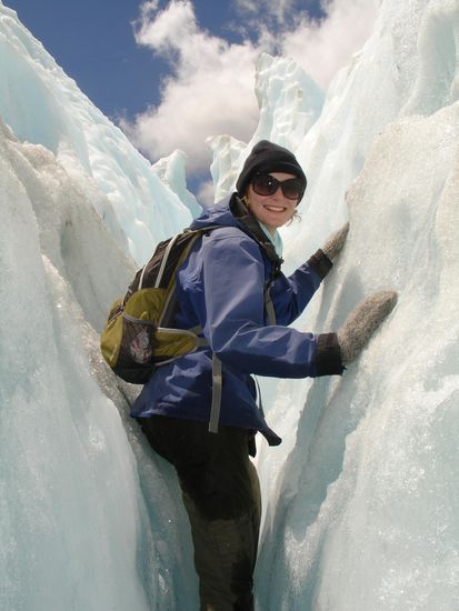 Daisy hat sich auch tapfer geschlagen - trotz noch wehem Finger - Andy war ganz stolz auf seine Maus
