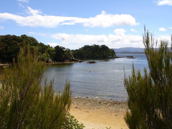 Strand auf Ulva Island