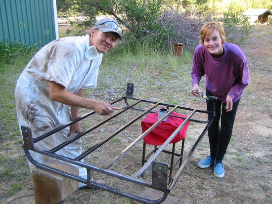 Auch der Dachtraeger wurde nicht vergessen.