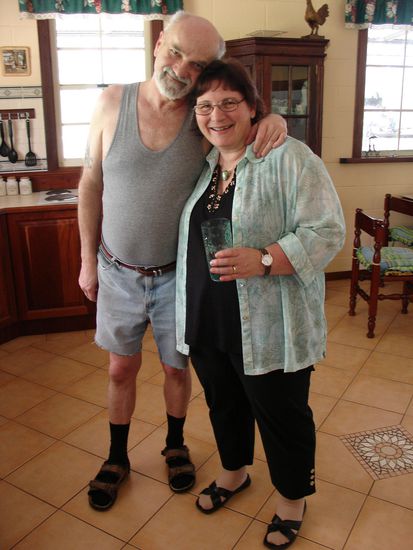 unsere beiden guten Engel, Margret und Henry