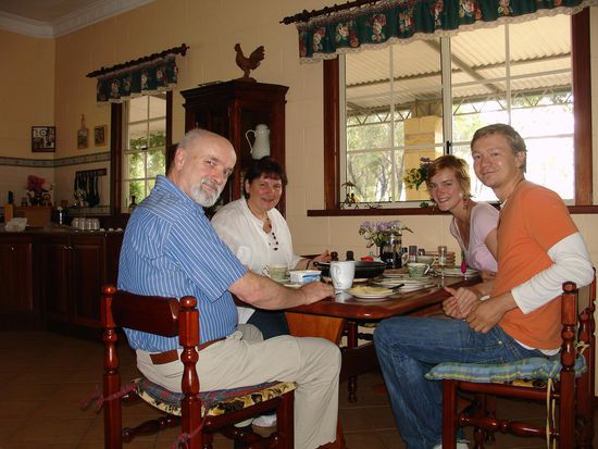 Thanks for the food and the company around the table!