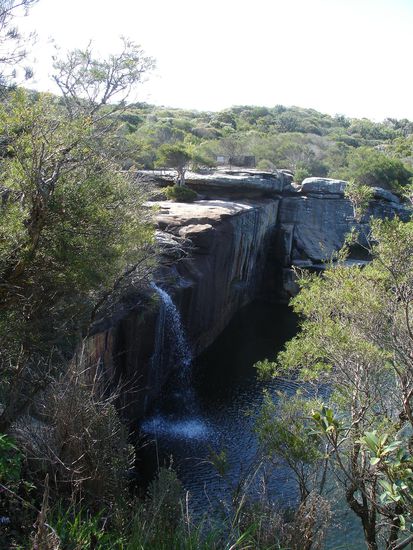 Wasserfall im Royal National Park