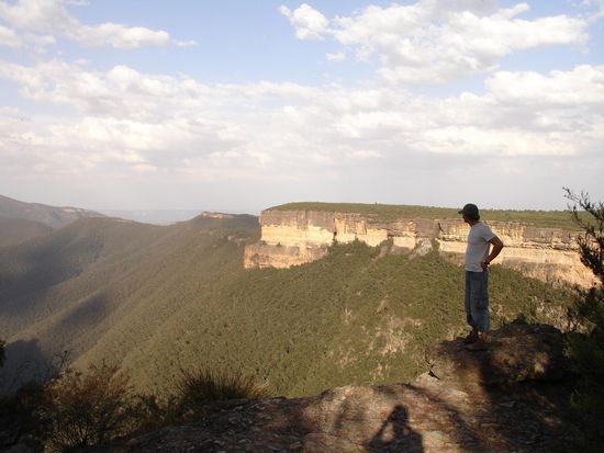 - Kanangra Walls -
Hier auf einem Aussichtspunkt, der einem den Atem verschlagen hat!