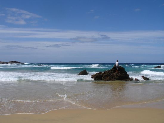 An der suedlichen Ostkueste, wo wir entlang gefahren sind