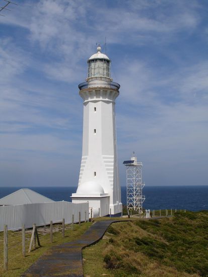 Leuchtturm am Cape Green bei Eden