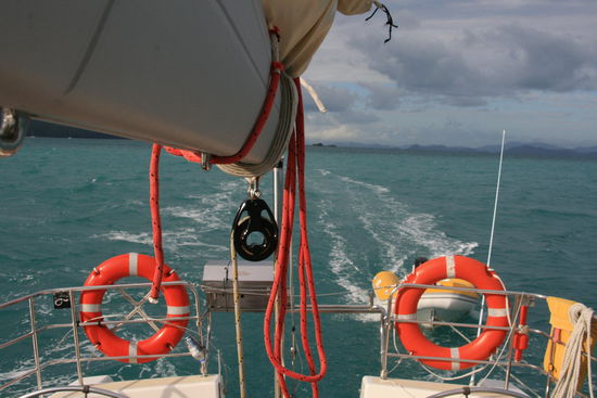beim segeln