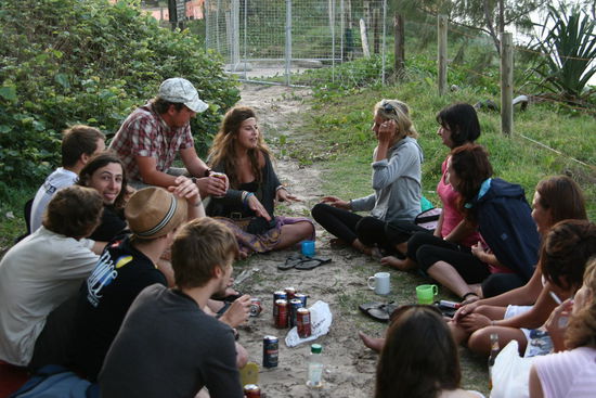 Party in Rainbow Beach