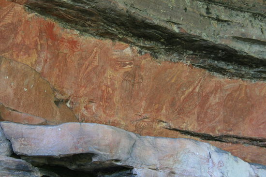 Aborigines Zeichnungen