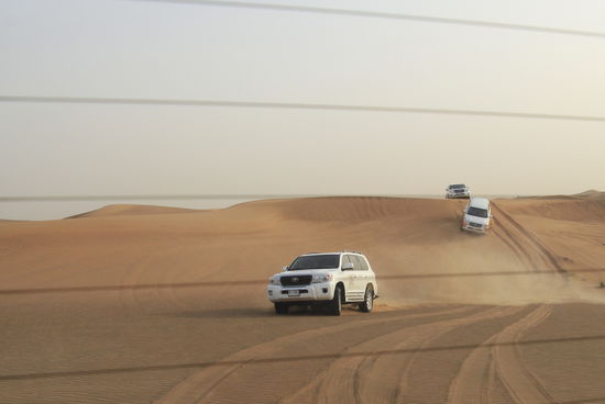Fahrt durch die Wüste