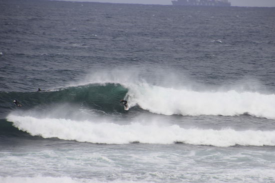 Am Surfers Point in Margaret River