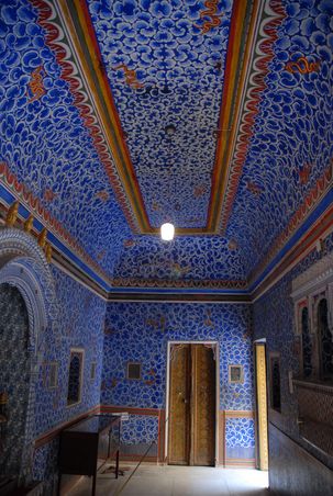 Das Regenzimmer im Fort Bikaner