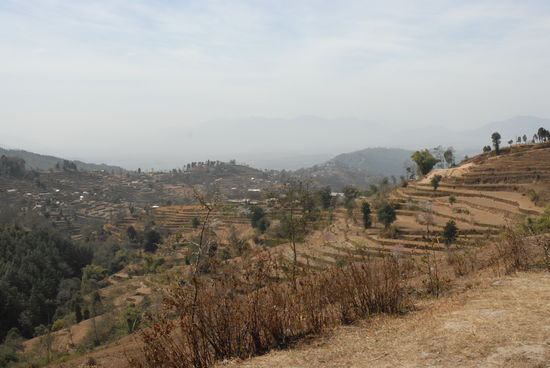 Im nepalesischen Bergland...