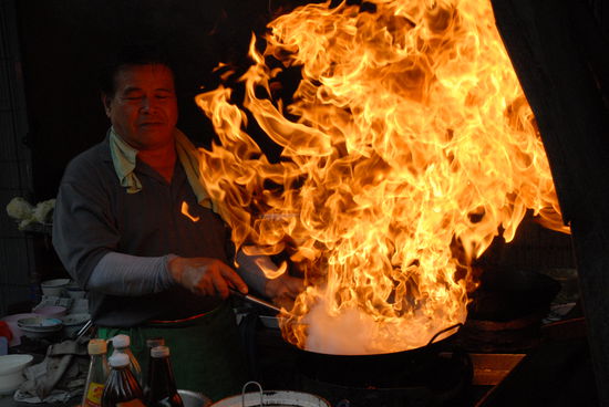 ... und eine kleine Showeinlage gab es kostenfrei dazu