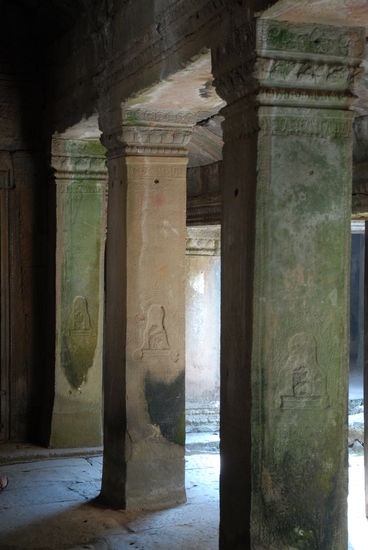 Schattenspiele im Bayon-Tempel