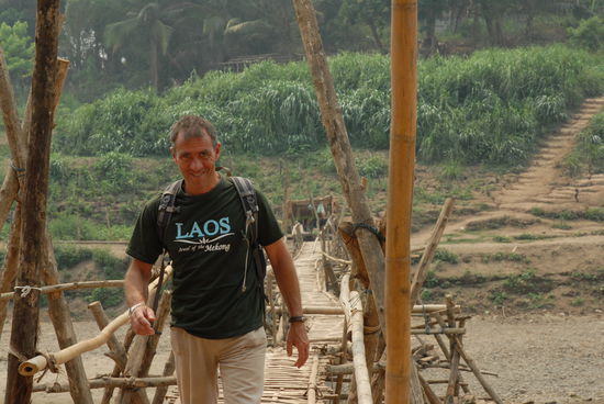 Und ein grosser Jung auf der Bridge