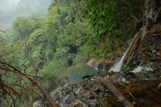 Die Wasserfaelle von ganz oben