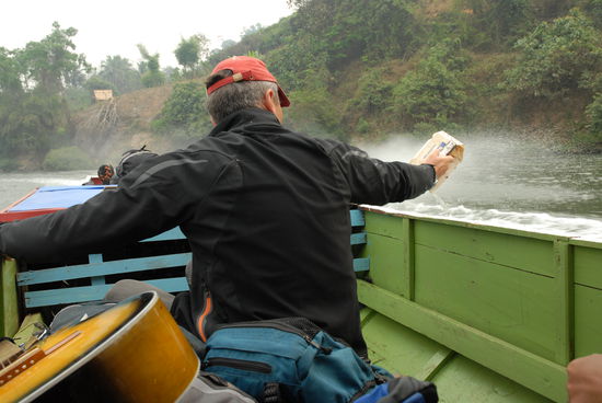 Der Smutja beim Schoepfen