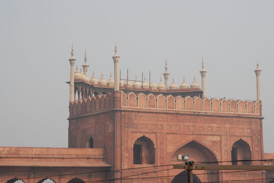 Der Ostturm von Jami Masjid
