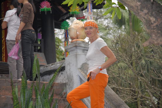 Barbara an der Einsaeulenpagode