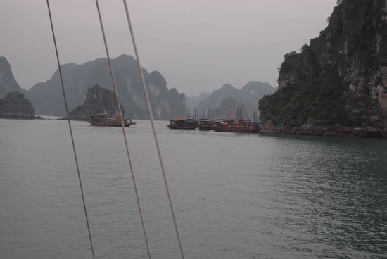 ... leider hier im Regen ...